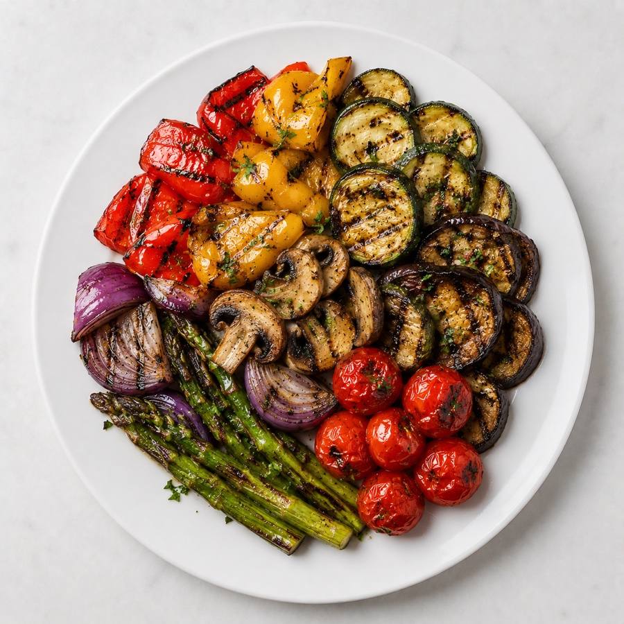 Grilled vegetables