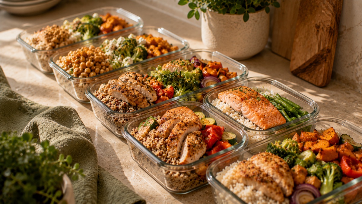 Meal prep para principiantes: un sistema semanal simple
